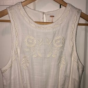 FREE PEOPLE - WITH TAGS - Ivory Mini Dress
